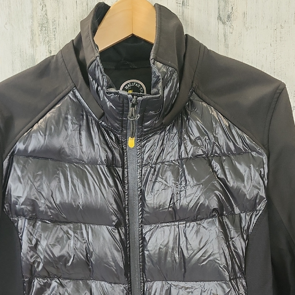 Halifax Traders Down Feather Filled Zipup Black P… - image 2